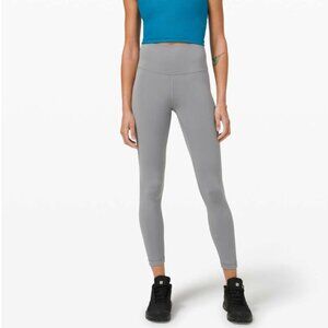 rhino grey Wunder Train High-Rise Tight 25" (6)